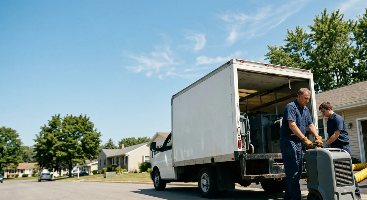 Water Damage Cleanup in Wapakoneta, OH near me